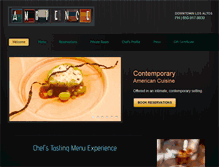 Tablet Screenshot of ambiencefinedininglosaltos.com